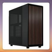 Fractal Design North Charcoal Black Mesh ATX Mid-Tower Case, Walnut Front image