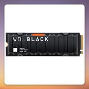 Western Digital WD Black SN850X 1 TB PCIe 4.0 NVMe M.2 SSD with RGB Heatsink image