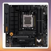 ASUS TUF Gaming B650M-Plus WiFi AM5 Micro-ATX Motherboard, AMD B650, DDR5, Black image