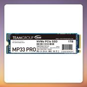 Team Group MP33 PRO 1 TB NVMe SSD, PCIe 3.0 x4, M.2 2280 image