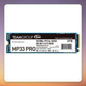 Team Group MP33 PRO 2 TB M.2 2280 PCIe 3.0 x4 NVMe 1.3 SSD image