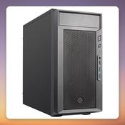 Silverstone FARA 311 Micro-ATX Mesh Front Midi Tower Case, Black