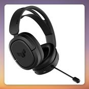 Asus TUF Gaming H1 Wireless Gaming Headset, 2.4 GHz USB-C Dongle, Black