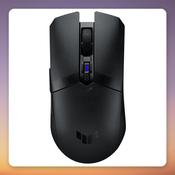 Asus TUF Gaming M4 Wireless 12000 DPI Wireless Gaming Mouse, Black, Ambidextrous image