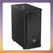 ENDORFY Signum 300 Solid ATX Mid-Tower Case, Black, Mesh Front, 1x 120 mm PWM Fan