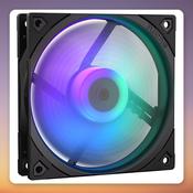 ENDORFY Fluctus 120 PWM ARGB 120 mm Case Fan, Black/Transparent