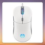Endorfy GEM Onyx White 67 g Wired Gaming Mouse, 8000 DPI, PixArt PMW3325, RGB image