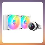 NZXT Kraken 240 RGB 240 mm AIO Liquid Cooler with LCD Display, White image