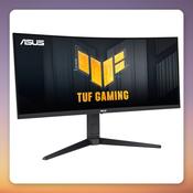Asus TUF Gaming VG34VQEL1A 34-Inch WQHD 100 Hz Curved VA Gaming Monitor image
