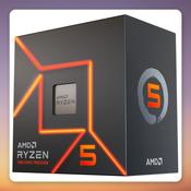 AMD Ryzen 5 7600 6-Core AM5 Processor, 3.8 GHz up to 5.1 GHz, Boxed with Wraith Stealth image