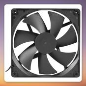 Alphacool Core 140 mm PWM Fan 2500 RPM, Black, Single Pack image