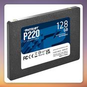 Patriot P220 128 GB SATA III 2.5" SSD, 550 MB/s Read image