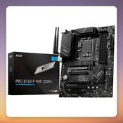 MSI PRO B760-P WIFI DDR4 Intel B760 LGA 1700 ATX Motherboard