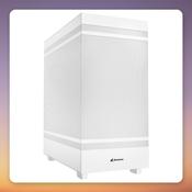 Sharkoon Rebel C50 ATX Mid-Tower Case, White, Mesh Front, 2x 120 mm Fans image