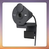 Logitech Brio 300 Full HD 1080p USB-C Webcam, Graphite image
