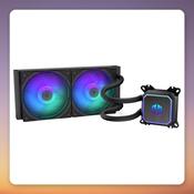 ENDORFY Navis F240 ARGB 240 mm AIO Liquid CPU Cooler, Black