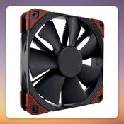 Noctua NF-F12 industrialPPC-24V-3000 SP IP67 PWM 120 mm 24V Fan, Black
