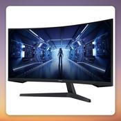 Samsung Odyssey G5 34 Inch UWQHD 165Hz Curved Gaming Monitor, VA, FreeSync Premium image