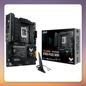 ASUS TUF Gaming B760-Plus WiFi ATX Motherboard, Intel B760, LGA 1700, DDR5 image