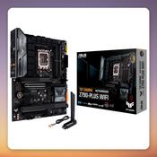 ASUS TUF Gaming Z790-Plus WiFi ATX Motherboard, LGA 1700, DDR5, Wi-Fi 6E image