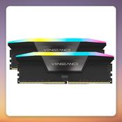 Corsair Vengeance RGB 32 GB DDR5-6000 CL36 (2x16 GB) Intel XMP image
