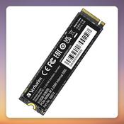 Verbatim Vi3000 512 GB M.2 2280 NVMe SSD, PCIe 3.0 x4, 3,100 MB/s image
