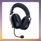 Razer BlackShark V2 Pro 2023 Wireless Gaming Headset, Black, Bluetooth &amp;amp; 2.4 GHz
