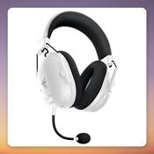 Razer BlackShark V2 Pro 2023 Wireless Gaming Headset, White, 2.4 GHz &amp;amp; Bluetooth 5.2 image