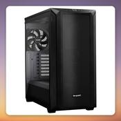 be quiet! Shadow Base 800 E-ATX Mid Tower Case, Black, Tempered Glass