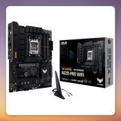 Asus TUF Gaming A620-Pro WiFi AM5 ATX Motherboard, DDR5, WiFi 6, 2.5G LAN image