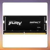 Kingston FURY Impact 16 GB DDR5-6400 CL38 SO-DIMM Intel XMP 3.0 image