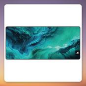 Sharkoon SKILLER SGP30 XXL Gaming Mouse Pad, 900 x 400 mm, Turquoise/Blue image