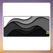 Sharkoon SKILLER SGP30 XXL Gaming Mouse Pad 900 x 400 mm, Grey/Black image