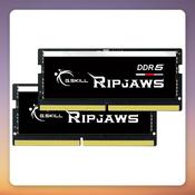 G.Skill Ripjaws 64 GB DDR5-5600 CL40 (2x32 GB) SO-DIMM Intel XMP image