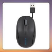 Kensington Pro Fit Retractable Mobile Mouse 1000 DPI Wired USB, Black image