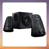 Logitech Z623 2.1 THX Certified PC Speaker System, 200W RMS, Black image