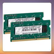 G.Skill SQ 4 GB DDR3-1600 CL9 (2x2 GB) SO-DIMM Kit