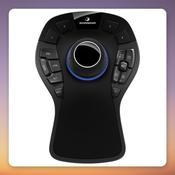 3Dconnexion SpaceMouse Pro 6DoF 3D Mouse, 15 Programmable Buttons, USB, Black/Grey image