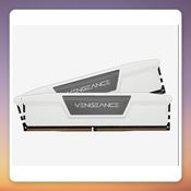 Corsair Vengeance 32GB (2x16GB) DDR5-6000 CL38 White Memory Kit image