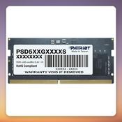 Patriot Signature 32 GB DDR5-4800 CL40 SO-DIMM Laptop Memory Module