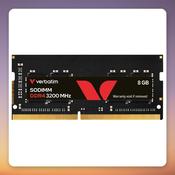 Verbatim 8GB DDR4-3200 CL22 SO-DIMM Laptop Memory image