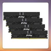 Kingston FURY Renegade Pro 128 GB DDR5-6400 CL32 (4x32 GB) ECC Registered RDIMM image