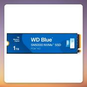 Western Digital WD Blue SN5000 1 TB NVMe SSD PCIe 4.0 x4 M.2 2280 image