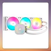 Corsair NAUTILUS 360 RS ARGB 360 mm AIO Liquid CPU Cooler, White image