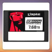 Kingston DC600ME 7.68 TB Enterprise SATA SSD, 2.5", AES-256, PLP