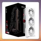 XFX Radeon RX 9060 XT Swift OC Triple Fan 16 GB GDDR6 Graphics Card, White image