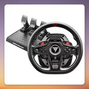 Thrustmaster T248R Racing Wheel and 3-Pedal Set, Black, PS5 / PS4 / PC image