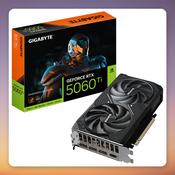GigaByte GeForce RTX 5060 Ti WINDFORCE MAX OC 8 GB GDDR7 Graphics Card, 3x DisplayPort 2.1b, 1x HDMI 2.1b image