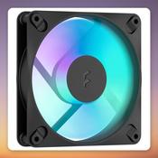 Fractal Design Dynamic 3 120 RGB 120 mm PWM Reverse Blade Fan, Black image