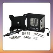 Thermal Grizzly DeltaMate CPU Block MPII LGA1851 Water Block, Black/Silver, ARGB image